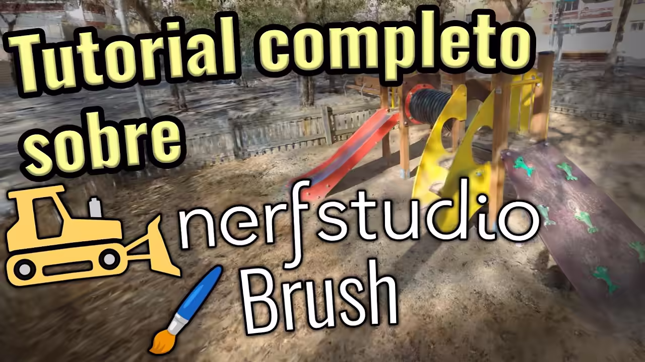 Tutorial de Gaussian Splatting / NeRF con NerfStudio + Brush