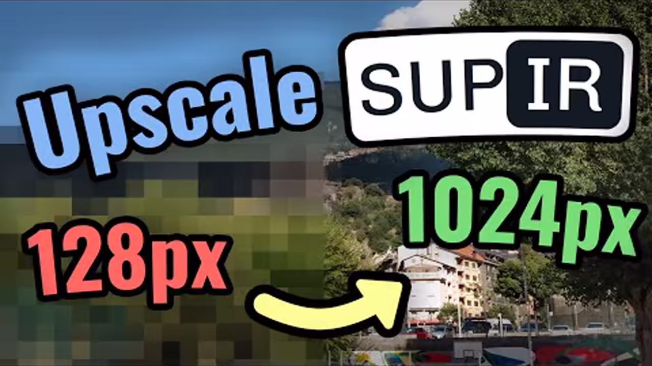 Re-escalado de las imágenes con SUPIR (Mejor que cualquier otro modelo) - Altamente detallado